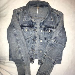 Free People Rumors Denim Jacket